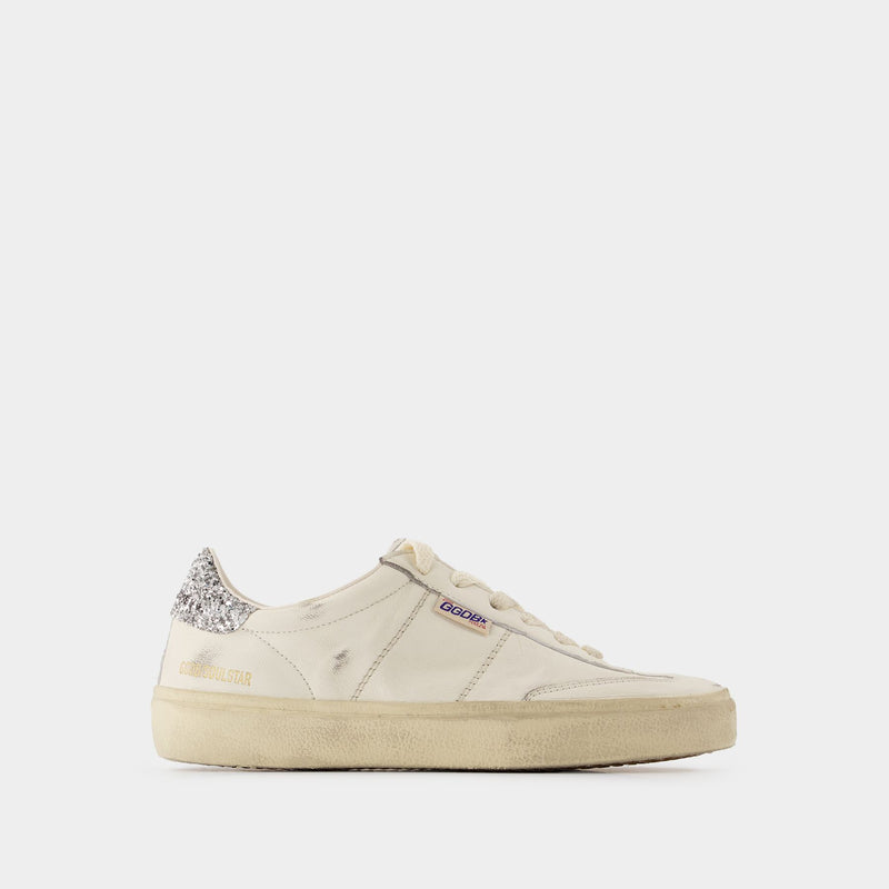 Soul Star Sneakers - Golden Goose Deluxe Brand - Leather - White/Silver