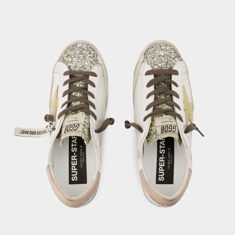 Super Star Sneakers - Golden Goose Deluxe Brand - Leather - White