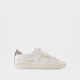 Matchstar Sneakers - Golden Goose Deluxe Brand - Leather - White/Silver