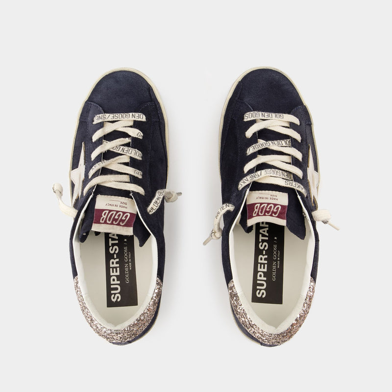 Super Star Sneakers - Golden Goose Deluxe Brand - Leather - Blue