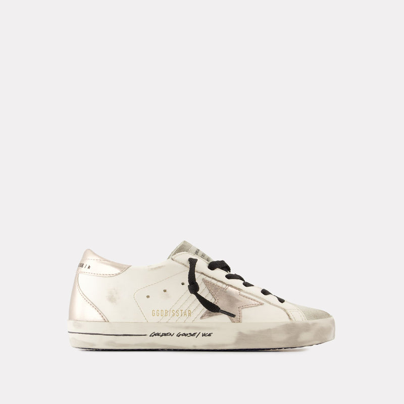 Super Star Sneakers - Golden Goose Deluxe Brand - Leather - White