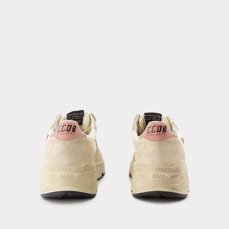 Running Sneakers - Golden Goose Deluxe Brand - Leather - Beige