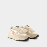 Running Sneakers - Golden Goose Deluxe Brand - Leather - Beige