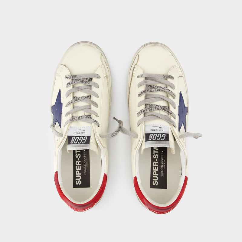 Super Star Sneakers - Golden Goose Deluxe Brand - Leather - White