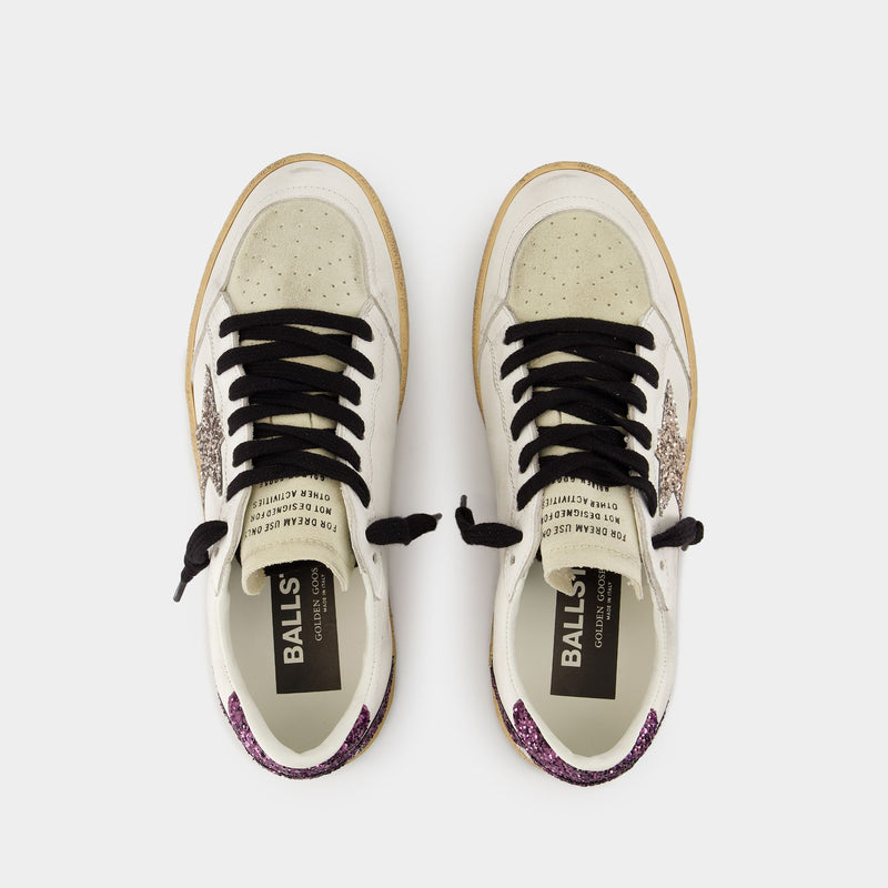 Ballstar Sneakers - Golden Goose Deluxe Brand - Leather - White