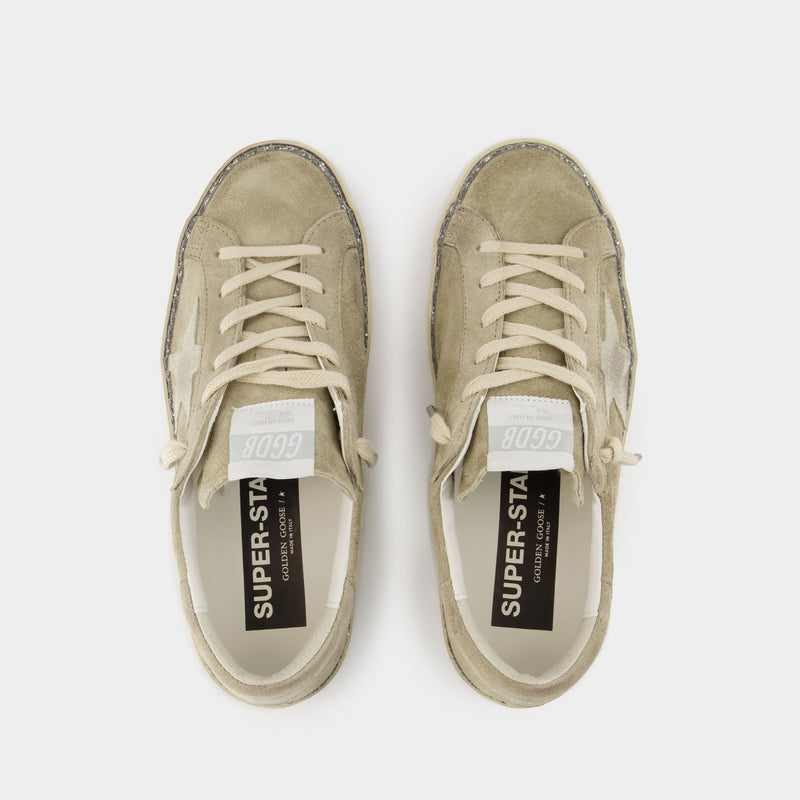 Super Star Sneakers - Golden Goose Deluxe Brand - Leather - Beige