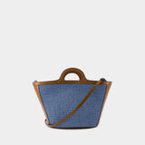 Tropicalia Small Purse - Marni - Cotton - Blue