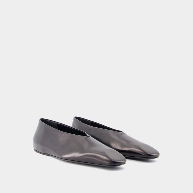 Ballerinas - Jil Sander - Leather - Black