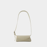 Cannolo Mini Purse - Jil Sander - Leather - Eggshell