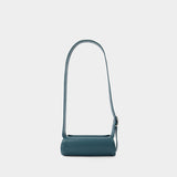 Cannolo Mini Purse - Jil Sander - Leather - Blue