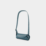 Cannolo Mini Purse - Jil Sander - Leather - Blue