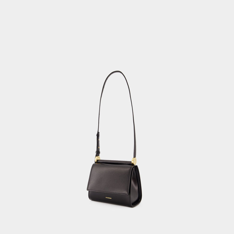 Ghost Mini Shoulder Bag - Jil Sander - Leather - Black