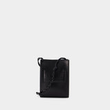 Tangle Small Crossbody - Jil Sander - Leather - Black