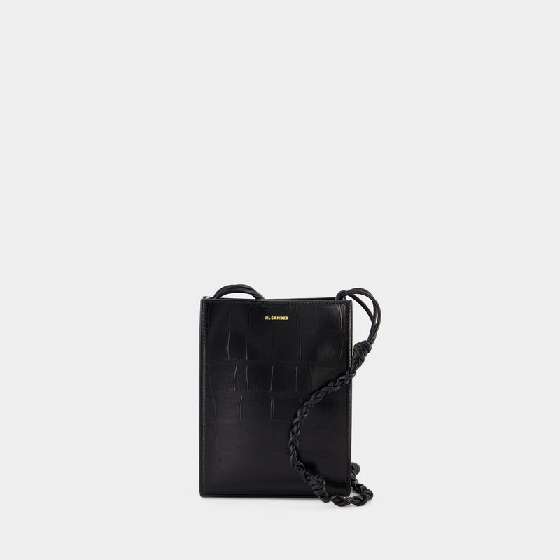 Tangle Small Crossbody - Jil Sander - Leather - Black