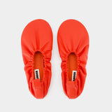 Ballerinas - Jil Sander - Leather - Red