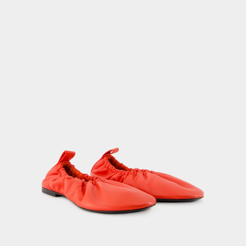 Ballerinas - Jil Sander - Leather - Red