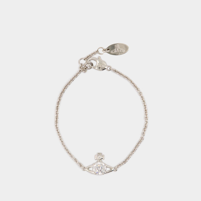 Reina Small Bracelet - Vivienne Westwood - Silver - White