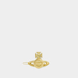 Corinne Hair Clip - Vivienne Westwood - Brass - Gold