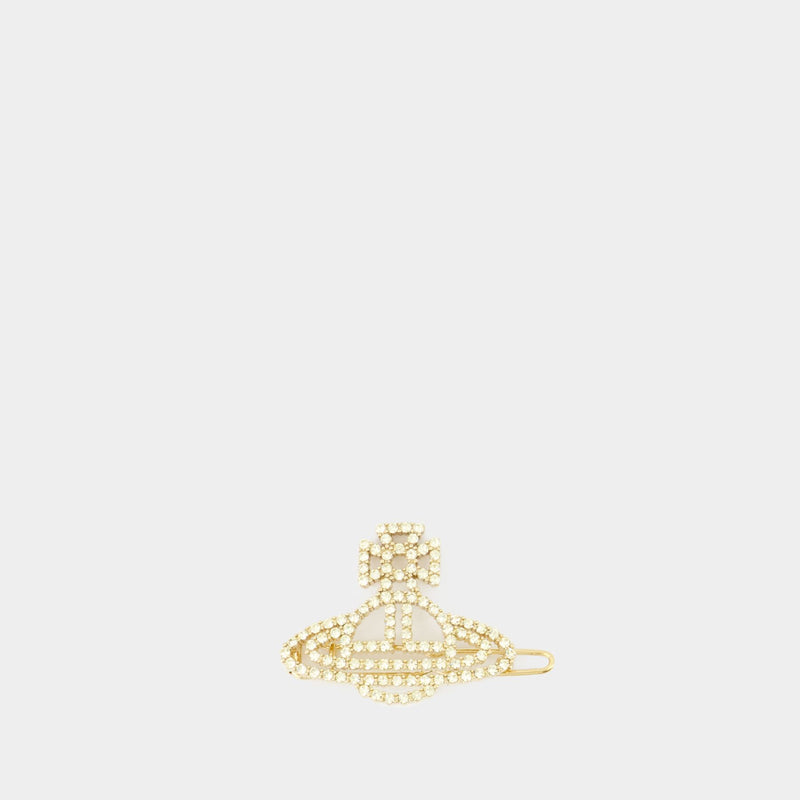 Annalisa Hair Clip - Vivienne Westwood - Brass - Gold