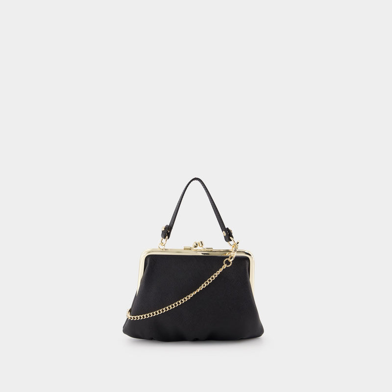 Granny Frame Purse - Vivienne Westwood - Leather - Black