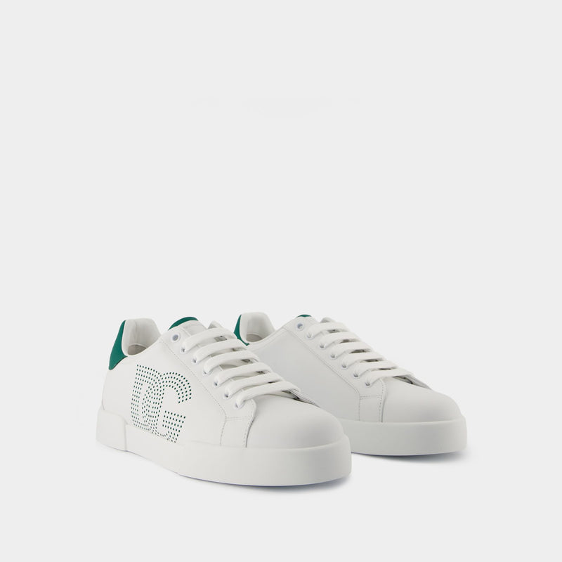 Low Top Sneakers - Dolce&Gabbana - Leather - White