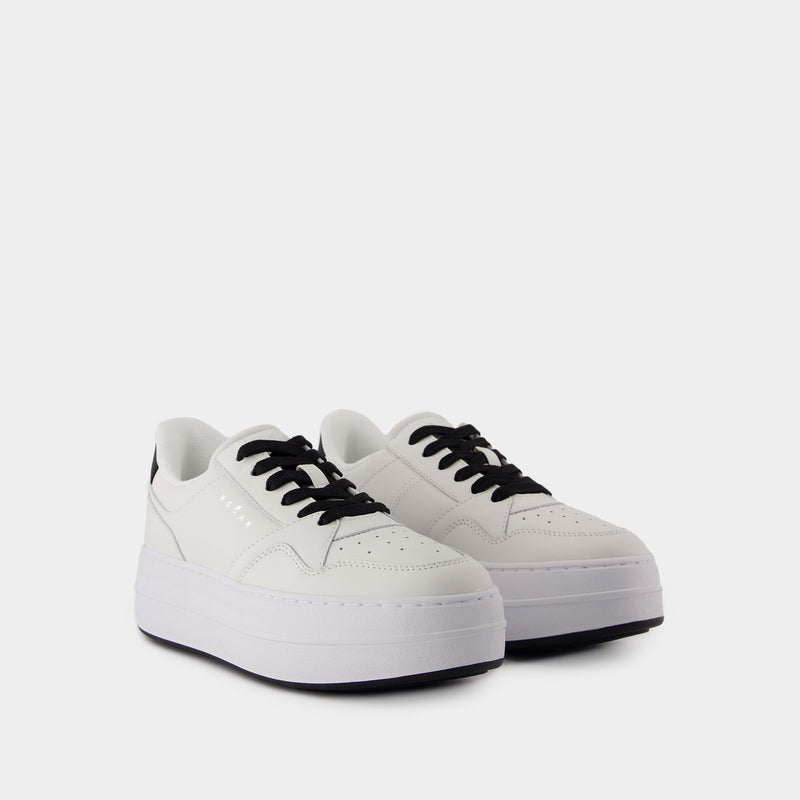 H670 Sneakers - Hogan - Leather - White