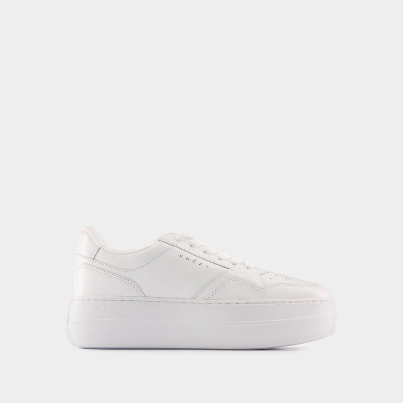 H670 Sneakers - Hogan - Leather - White