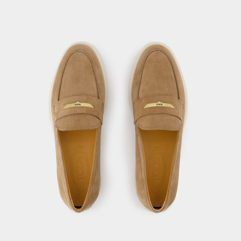 Gomma Leggero Loafer - Tod
s - Rubber - Brown