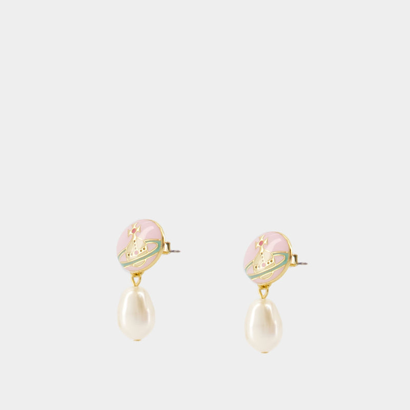 Loelia Earrings - Vivienne Westwood - Brass - Gold