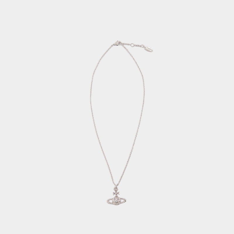 Mayfair Bas Relief Necklace - Vivienne Westwood - Brass - Silver