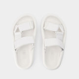 Sandals - MM6 Maison Margiela - Leather - White