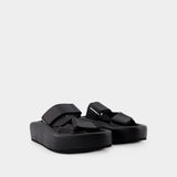 Sandals - MM6 Maison Margiela - Leather - Black