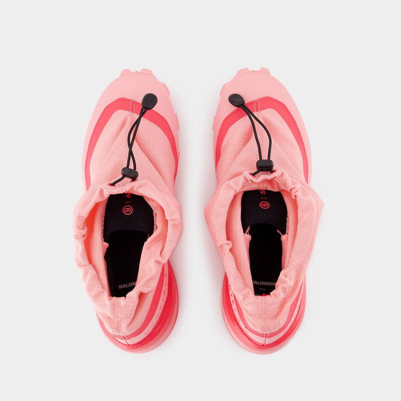 Cross Low Sneakers - MM6 Maison Margiela X Salomon - Synthetic - Pink