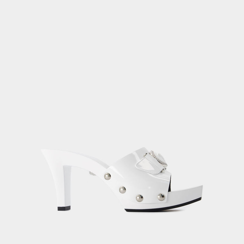 T.60 Pumps - Versace - Leather - White