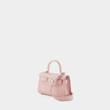 Mini Medusa 95 Crossbody - Versace - Leather - Pink