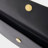 Small Medusa Biggie Clutch - Versace - Leather - Black