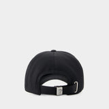 Baseball Cap - Versace - Cotton  - Black