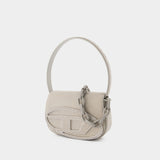 1dr Shoulder Bag - DIESEL - Leather - White