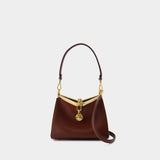 Vela Small Shoulder Bag - Etro - Leather - Brown