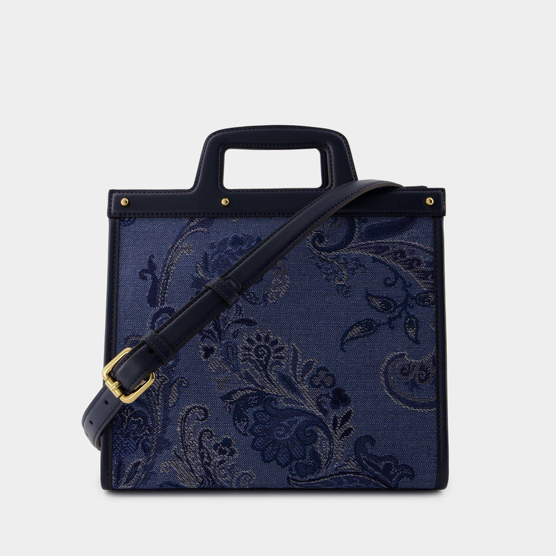 Love Trotter Shopper Bag - Etro - Cotton - Blue