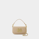 Shoulder Bag 3.5 - Dolce&Gabbana - Leather - Beige