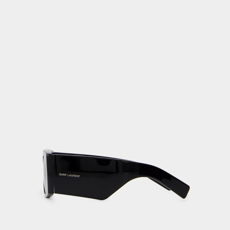 Sl 654 Sunglasses - Saint Laurent - Acetate - Black