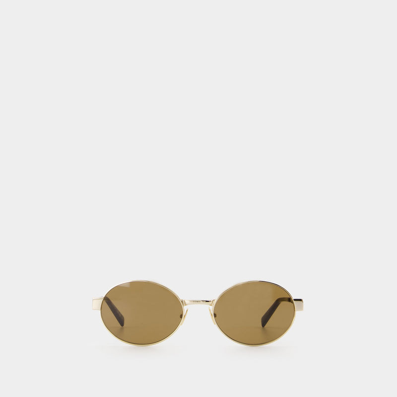 Sl 692 Sunglasses - Saint Laurent - Metal - Gold