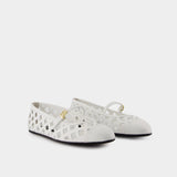 Ballerinas - Dolce&Gabbana - Leather - White