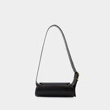 Cannolo Mini Purse - Jil Sander - Leather - Black