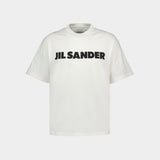 Ss T-Shirt - Jil Sander - Cotton - Porcelain