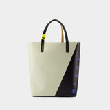 N/s Shopper Bag - Marni - Synthetic - White/Black