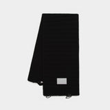 Scarf - MM6 Maison Margiela - Wool - Black