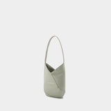 Japanese Egg Shoulder Bag - MM6 Maison Margiela - Synthetic - Grey