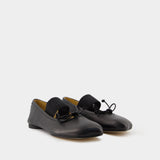 Ballerinas - MM6 Maison Margiela - Leather - Black